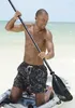 s.Oliver Badeshorts Blade schwarz-bedruckt Größe M Produktbild-Vorschau 3