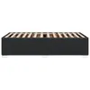 vidaXL Bettgestell Schwarz 100x200 cm Kunstleder Produktbild-Vorschau 5