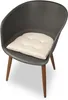 sunnypillow 4er Set Stuhlkissen 40x40 cm Polsterauflage 5cm Produktbild-Vorschau 4