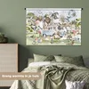 MuchoWow® Wandteppich Wandbehang Dschungel - Bus - Tiere - Produktbild-Vorschau 4