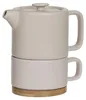 théière avec tasse NATUREL, rose clair Voir les images du produit 13
