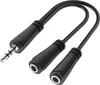 Rozgałęźnik audio Hama, wtyk jack 3,5 mm - 2x gniazdo jack Podgląd zdjęcia produktu 1