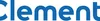 The image shows the word "clement" in large blue letters against a white background. Podgląd zdjęcia produktu