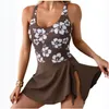 Einteiliges Badekleid - Schlankheits-Effekt - Figurformend Produktbild-Vorschau 2