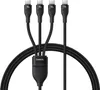 Baseus Flash Series Type C to C+C+C fast charging cable 480 Voir les images du produit 1
