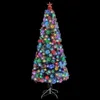 vidaXL Künstlicher Weihnachtsbaum mit Beleuchtung 180 cm Produktbild-Vorschau 1