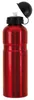 M-Wave Trinkflasche 750ml, rot, mit Deckel, Aluminium Produktbild-Vorschau 1