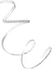 A white LED strip light is coiled and displayed against a white background. Produktbild-Vorschau