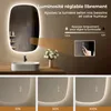 S'AFIELINA 70×45 cm miroir mural LED - miroir de salle de Voir les images du produit 5