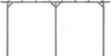 vidaXL Zahradní pergola šedá 400x40x205 cm Impregnované Náhled obrázku produktu 1