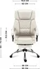 MARK ADLER Boss 6.0 Beige swivel chair Produktbild-Vorschau 7
