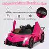 Elektryczny samochód dla dzieci COSTWAY Lamborghini, pojazd Podgląd zdjęcia produktu 7