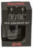 AC/DC Back in Black Geschenkset für Fans - Tasse und Socken Produktbild-Vorschau 1