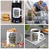 Morgenmuffel Katze Kaffeebecher mit Spruch Guten Morgen - Produktbild-Vorschau 5