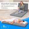 ELONEO materac składany 90x200x8 cm, materac składany dla Podgląd zdjęcia produktu 7