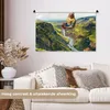 MuchoWow® Wandteppich Wandbehang Milchmädchen - Wasser - Produktbild-Vorschau 2