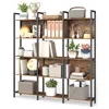 A multi-shelf bookcase filled with various decorative items and books. Produktbild-Vorschau