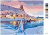 Zuty - Malen nach Zahlen - SONNENUNTERGANG AUF DEM GIPFEL Produktbild-Vorschau 3