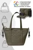 Moon V-Shape Bag / Wickeltasche, Farbe/Dessin:Moss New Produktbild-Vorschau 1
