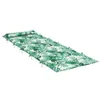 vidaXL Poduszka na leżak wzór liści 180x60x4 cm tkanina Podgląd zdjęcia produktu 4