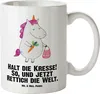 Mr. & Mrs. Panda steingut tasse Einhorn Gemüse - Weiß - Produktbild-Vorschau 1