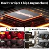 ZMH 3ERLED Plafonnier LED 35W noir lampe de salon à Voir les images du produit 8