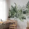 Selbstklebende Folie Fototapete - Jungle and green plume - Produktbild-Vorschau 1