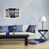 Wallario Poster mit Fenster-Illusion: Großstadt bei Nacht - Produktbild-Vorschau 2