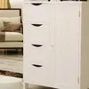 Contenitore su ruote per documenti con cassetti, comodino Anteprima dell’immagine prodotto 4