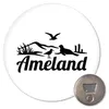 Huuraa Magnet Ameland Niederlande 59mm Kühlschrankmagnet Produktbild-Vorschau 1