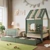 Łóżko dziecięce Flieks 90x200cm z 2 szufladami, łóżko Podgląd zdjęcia produktu 1