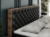 Boxspringbett, Deko, Doppelbett, Polsterbett mit Bettkästen Produktbild-Vorschau 4