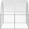 vidaXL Outdoor-Hühnerstall 3x2x2 m Verzinkter Stahl -  Produktbild-Vorschau 4
