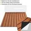 Lospitch Bodenbelag Matte Deck Teppich EVA Schaum Teak Produktbild-Vorschau 7
