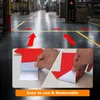 Set van 20 Rode Zelfklevende Pijlen voor Vloermarkering Productafbeelding-voorbeeld 4