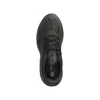 A top-down view of a black Adidas sports shoe. Produktbild-Vorschau