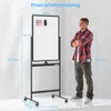 Oboustranná mobilní tabule COSTWAY, 60 x 90 cm, výškově Náhled obrázku produktu 3