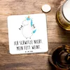 Mr. & Mrs. Panda Untersetzer für Gläser Einhorn Fitness Produktbild-Vorschau 4