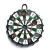 A dartboard with bottle caps as targets, set against a white background. Anteprima dell’immagine prodotto