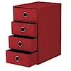 Rössler Papier S.O.H.O. Rot - 4er Schubladenbox Produktbild-Vorschau 8