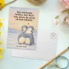 Mr. & Mrs. Panda Ansichtskarte Pinguine Kuscheln Design - Produktbild-Vorschau 3