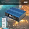 DIGITUS Switch Ind. 8-Port  10/100      PoE Unmanaged blau Produktbild-Vorschau 6