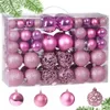 Bombki Choinkowe Pink 100Szt Kl-21X03 Podgląd zdjęcia produktu 1