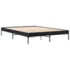 Giroletto nero 140x200 cm in legno e metallo Anteprima dell’immagine prodotto 3