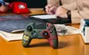 A Call of Duty themed Playstation controller is placed on a wooden desk next to an ashtray and a red rotary phone. A person's hands are visible in the background, writing on a document. Produktbild-Vorschau