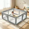 Baby Laufgitter faltbar 180x150cm Laufstall Krabbelgitter Produktbild-Vorschau 1