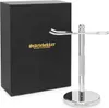 Störtebekker® Premium Rasierständer aus Edelstahl Silber - Produktbild-Vorschau 4