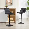 HOMCOM 2er-Set Barhocker, Höhenverstellbarer Barstuhl Produktbild-Vorschau 2