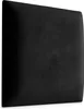 A close-up, angled view of a black upholstered wall panel. Anteprima dell’immagine prodotto