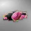 Bild auf Leinwand - Leinwandbild - Tulpe Blumen Tau - Produktbild-Vorschau 2